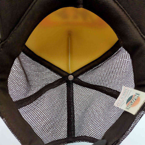 ニッサンカップ NISSUN CAP 企業ロゴ プリント メッシュ トラッカーズキャップ メンズ